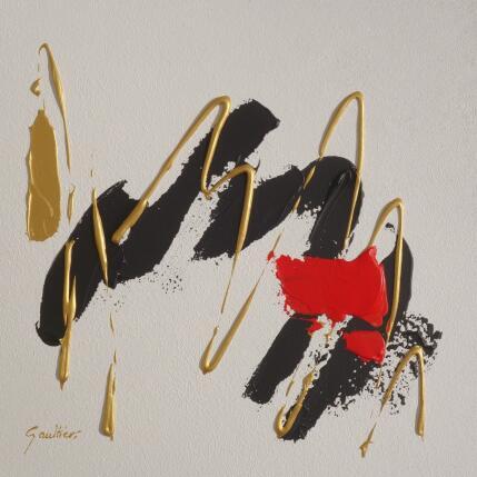 Painting Calligraphy by Gaultier Dominique | Painting Subject matter Acrylic Minimalist