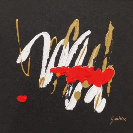 Painting Calligraphy II by Gaultier Dominique | Painting Subject matter Acrylic Minimalist