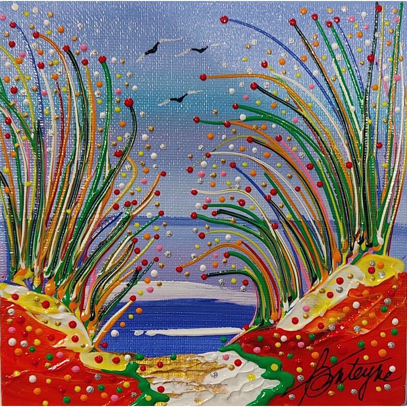 Painting Balade moi by Fonteyne David | Painting Figurative Acrylic