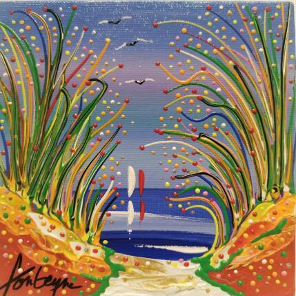 Painting Baladons-nous by Fonteyne David | Painting Figurative Acrylic