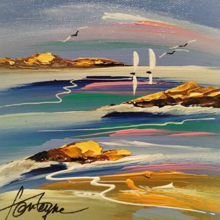 Painting Détente by Fonteyne David | Painting Figurative Acrylic