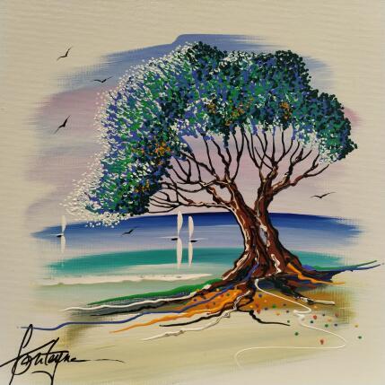 Painting L'éternel by Fonteyne David | Painting Figurative Acrylic