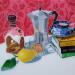 Painting Qui prenait un thé à 18h ? by Auriol Philippe | Painting Figurative Still-life Plexiglass Acrylic Posca