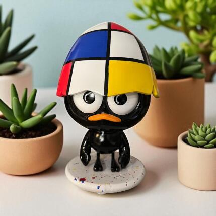 Sculpture P'tit Cali MONDRIAN by Le Marquis | Sculpture