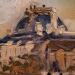 Painting Pont Neuf by Fran Sosa | Painting Figurative Landscapes Urban Architecture Oil