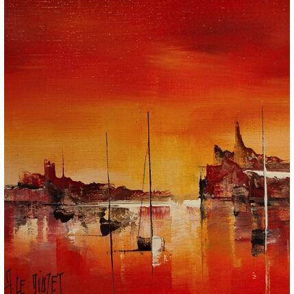 Painting Compo colmarine 949 by Le Diuzet Albert | Painting Figurative Oil