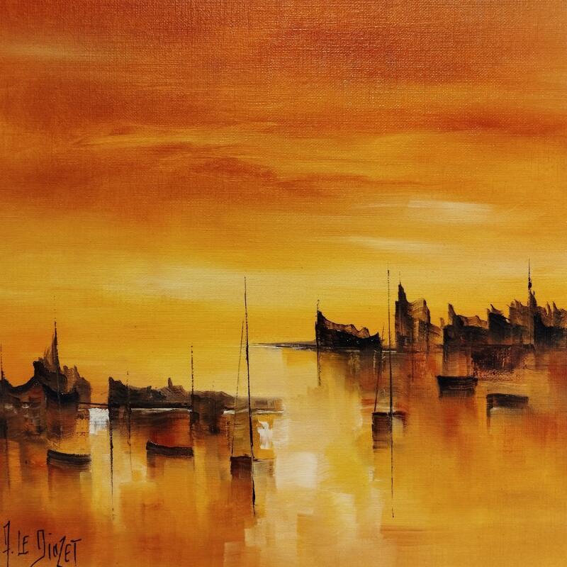 Painting Marine imagine bac 101 by Le Diuzet Albert | Painting Figurative Oil