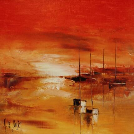 Painting Les deux mats repos 8 by Le Diuzet Albert | Painting Figurative Oil