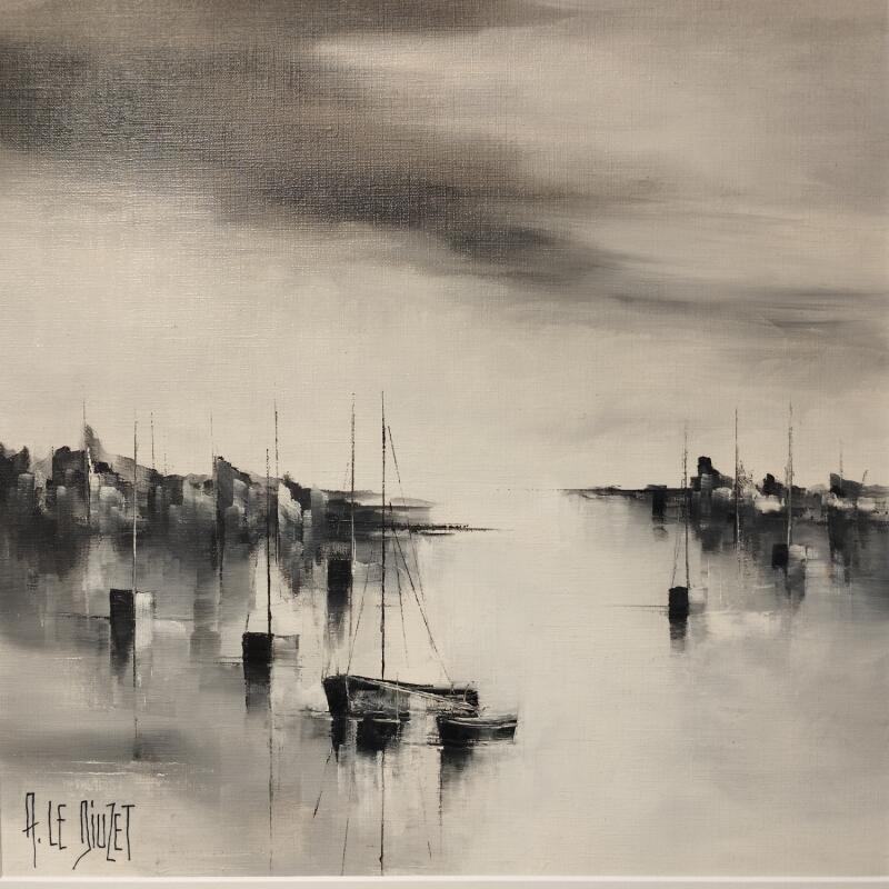 Painting Imagine 27 by Le Diuzet Albert | Painting Figurative Oil