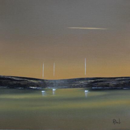 Peinture Impression marine 84 par Roussel Marie-Ange et Fanny | Tableau Figuratif Huile Marine, Minimaliste