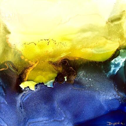 Peinture 2741 Colibri par Depaire Silvia | Tableau Abstrait Acrylique Animaux, Minimaliste