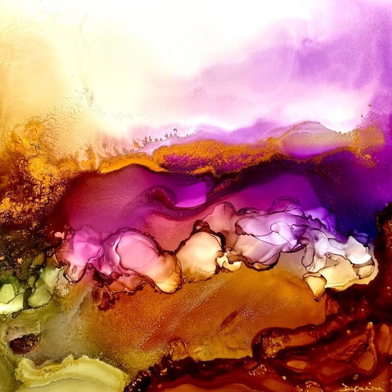 Gemälde 2886 Joyaux de Louvre von Depaire Silvia | Gemälde Abstrakt Modus Minimalistisch Acryl