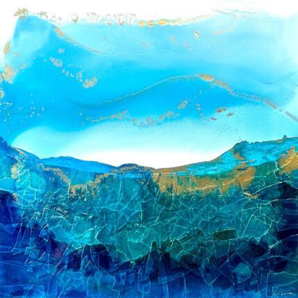 Gemälde 2630 Poésie Marine von Depaire Silvia | Gemälde Abstrakt Acryl Landschaften, Marine, Minimalistisch