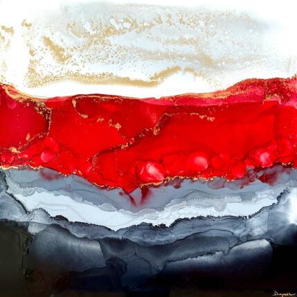 Painting 2541 Poésire Florale by Depaire Silvia | Painting Abstract Acrylic Landscapes, Minimalist