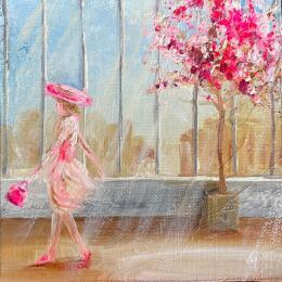 Peinture légère par Vinnie | Tableau Figuratif Huile