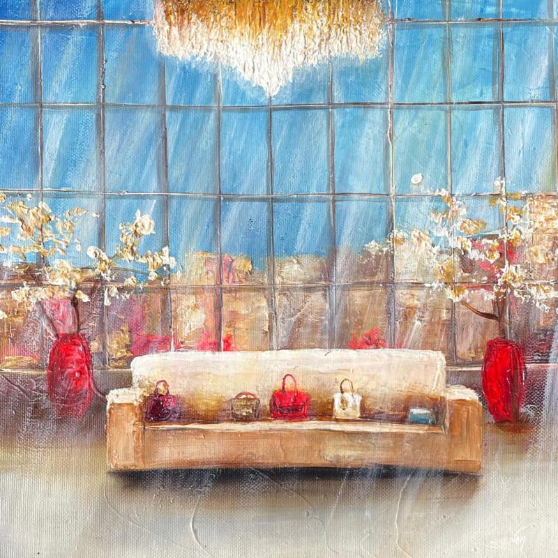 Peinture la collection par Vinnie | Tableau Figuratif Huile