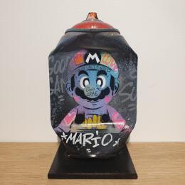 Sculpture SUPER MARIO par Lemoine Mael | Sculpture Pop-art Acrylique, Graffiti Icones Pop