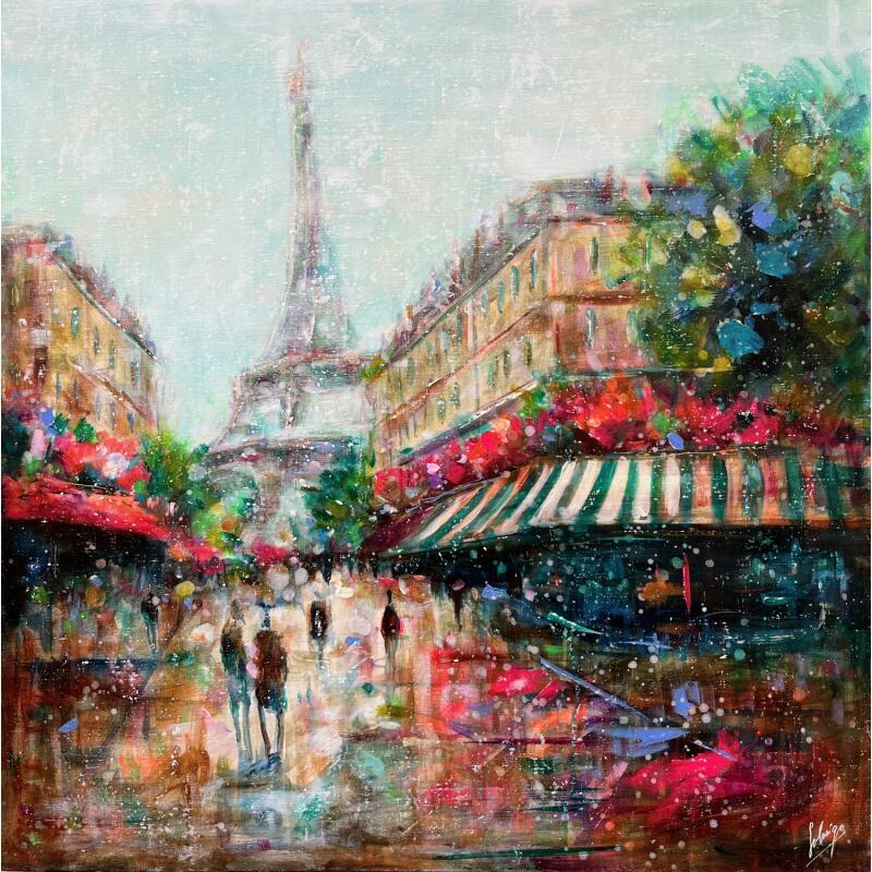 Pintura Splendid Paris por Solveiga | Pintura Acrílico