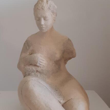 Sculpture Murmures 2  par Ferret Isabelle | Sculpture Figuratif Céramique