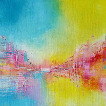 Painting Ananas et curaçao by Levesque Emmanuelle | Painting Oil Pop icons