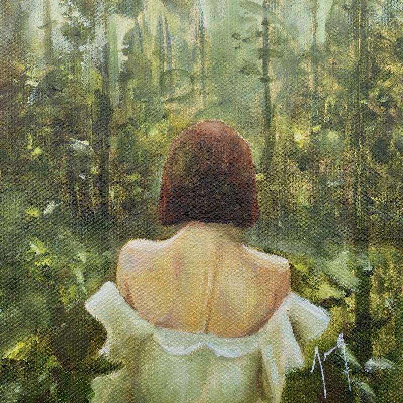 Peinture Il était une fois par Jung François | Tableau Figuratif Scènes de vie Huile