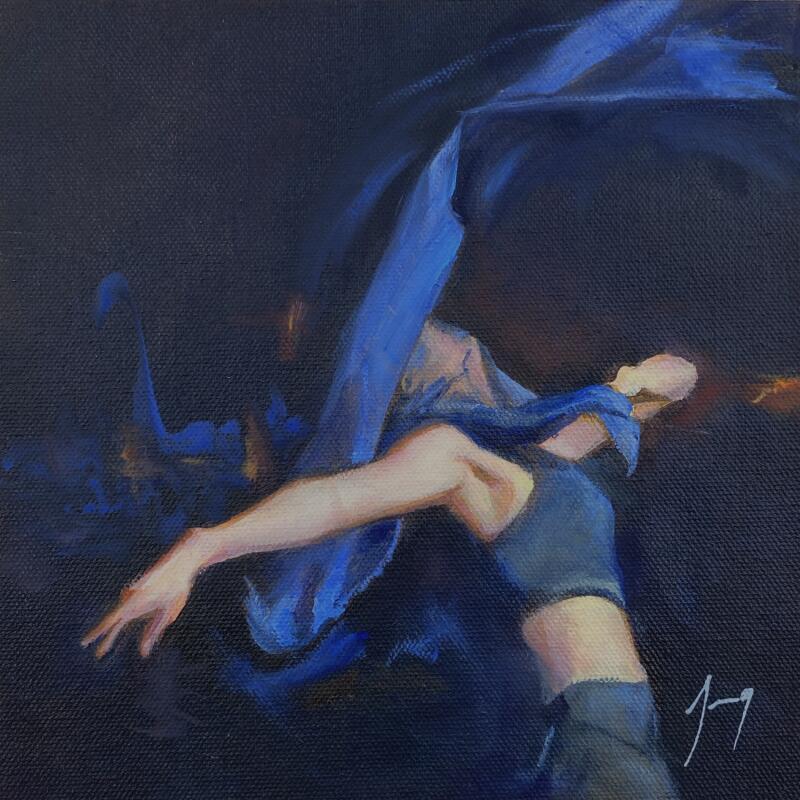Peinture Dance !  par Jung François | Tableau Figuratif Scènes de vie Huile