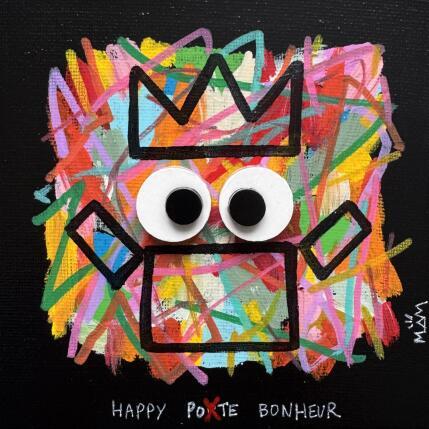 Painting HAPPY POTE by Mam | Painting Pop-art Acrylic Life style, Pop icons, Portrait