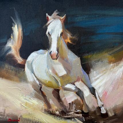 Painting Gallop Through Dreams by Bond Tetiana | Painting Figurative Oil