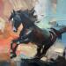Painting Lightning by Bond Tetiana | Painting Figurative Oil