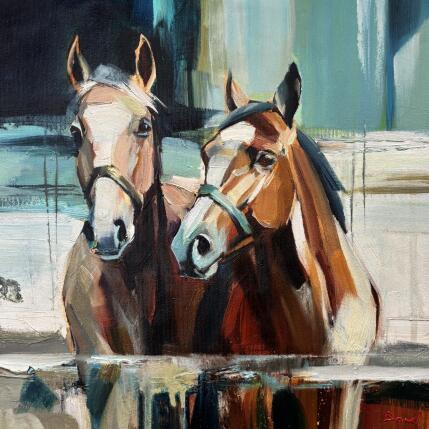 Painting Bonded Souls by Bond Tetiana | Painting Figurative Oil