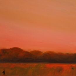 Gemälde COLOURFUL AUTUMN DAY II von Herz Svenja | Gemälde Impressionismus Acryl Landschaften, Natur