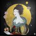 Painting Mon Amie la Rose by Rebeyre Catherine | Painting Naive art Acrylic
