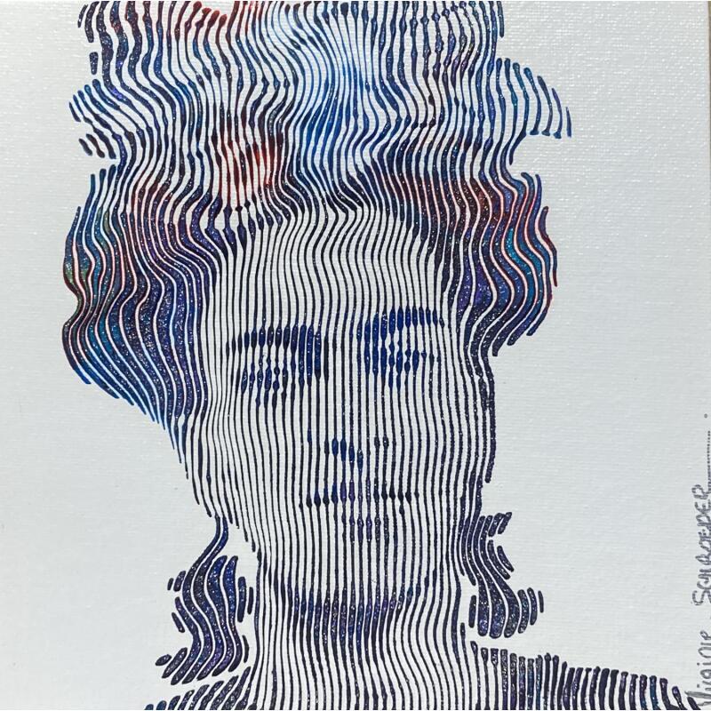 Painting Frida - Ode à l'audace et au talent by Schroeder Virginie | Painting Pop-art Pop icons Acrylic