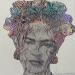 Painting Frida - Un style et un talent unique by Schroeder Virginie | Painting Pop-art Pop icons Acrylic