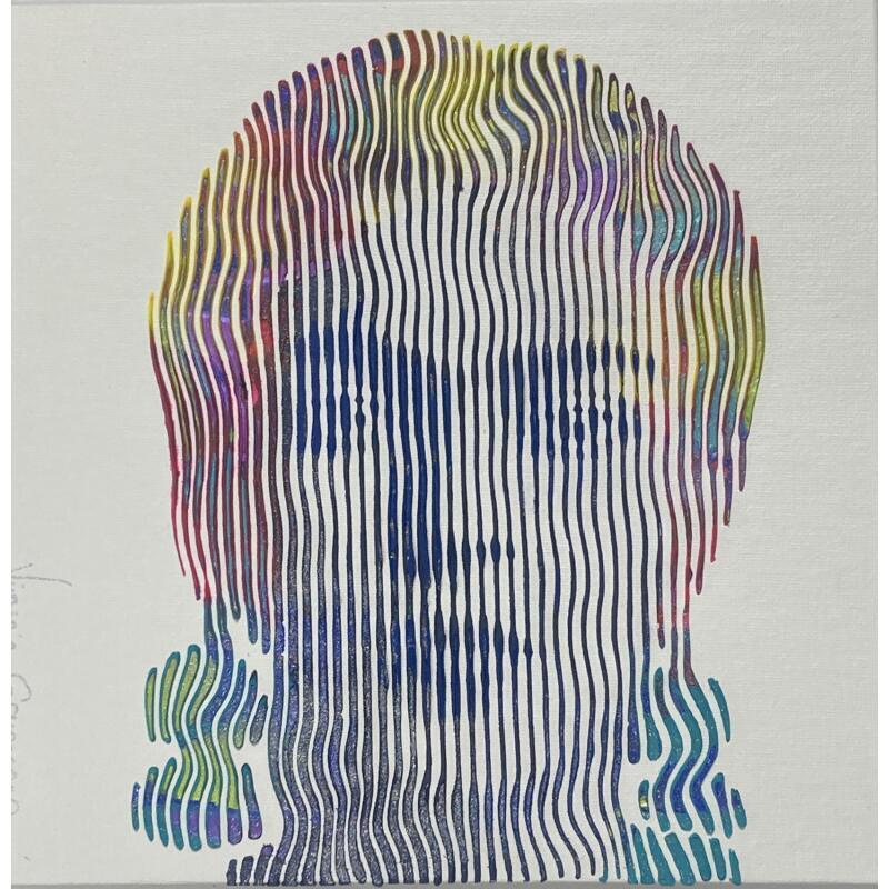 Painting Frida - Une sensibilité et un courage hors du commun by Schroeder Virginie | Painting Pop-art Pop icons Acrylic