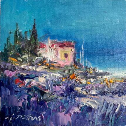 Peinture Silence of the Sea par Petras Ivica | Tableau Impressionnisme Huile Paysages