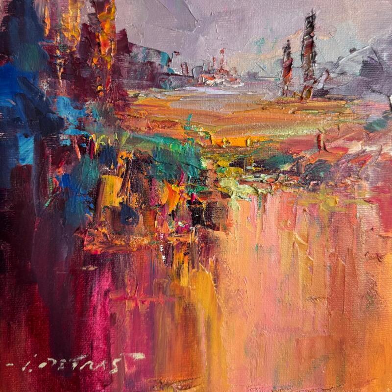 Peinture Golden Age par Petras Ivica | Tableau Impressionnisme Paysages Huile