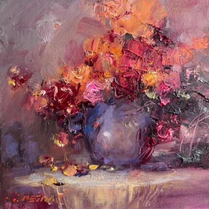 Peinture Memory Vase par Petras Ivica | Tableau Impressionnisme Huile Paysages