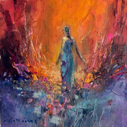 Peinture Walking Love par Petras Ivica | Tableau Impressionnisme Huile Paysages