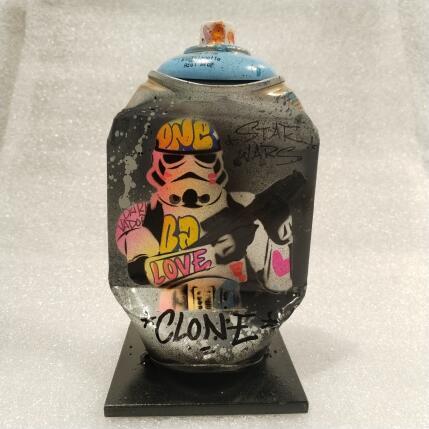 Sculpture Clone 4775 par Lemoine Mael | Sculpture Pop-art Acrylique, Graffiti Icones Pop