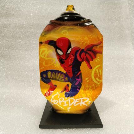Sculpture Spider par Lemoine Mael | Sculpture Pop-art Acrylique, Graffiti Icones Pop
