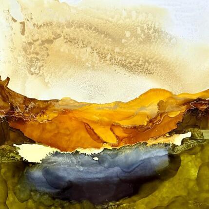 Painting Dune 1936 by Depaire Silvia | Painting Abstract Acrylic Landscapes, Minimalist, Nature