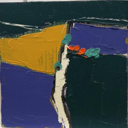 Painting A LA CROISE DES CHEMINS by L'huillier Françis | Painting Abstract Oil Landscapes