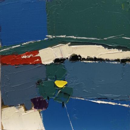 Gemälde REPOSER von L'huillier Françis | Gemälde Abstrakt Öl Landschaften