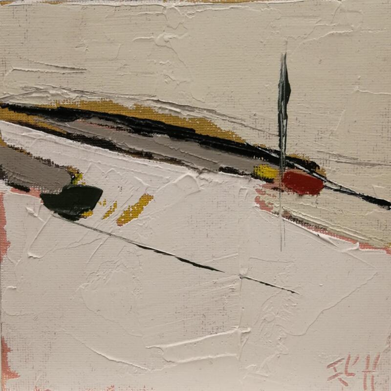 Peinture L'ESSENCE DES FORMES par L'huillier Françis | Tableau Abstrait Paysages Huile