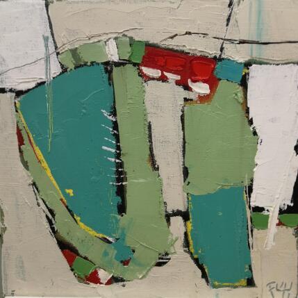 Painting TOUJOURS JEUNE by L'huillier Françis | Painting Abstract Oil Landscapes, Pop icons