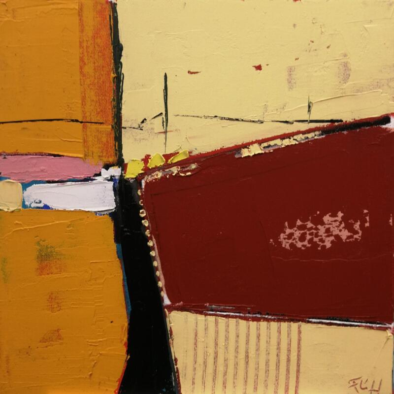 Gemälde UN AUTRE REGARD von L'huillier Françis | Gemälde Abstrakt Landschaften Öl