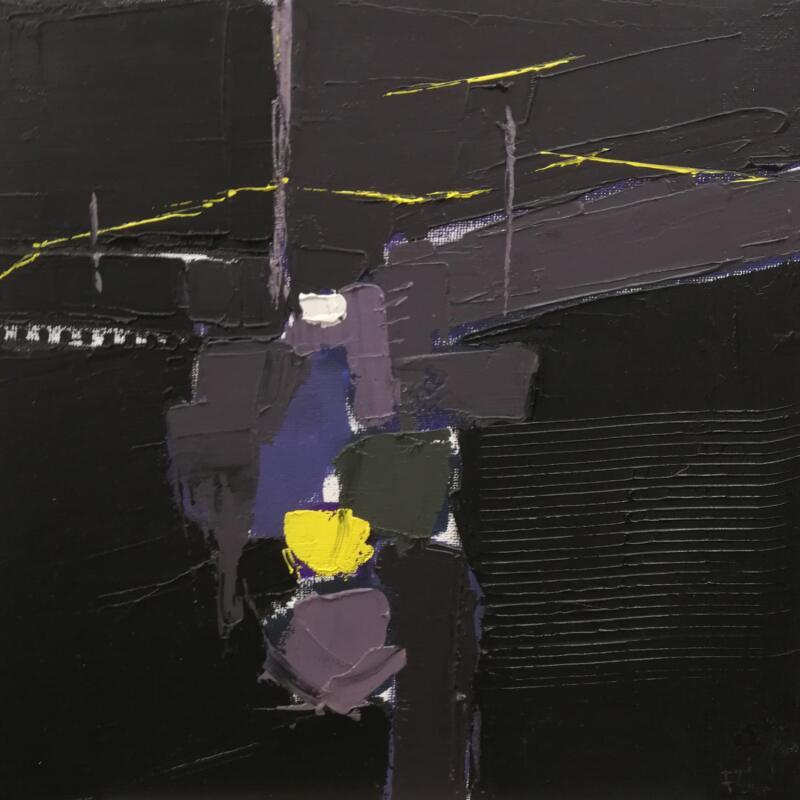 Gemälde CIEL MUET von L'huillier Françis | Gemälde Abstrakt Landschaften Öl