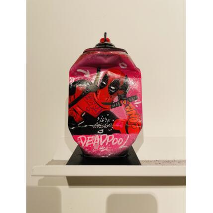 Skulptur Play with me coquine von Lemoine Mael | Skulptur Pop-Art Acryl, Graffiti Pop-Ikonen