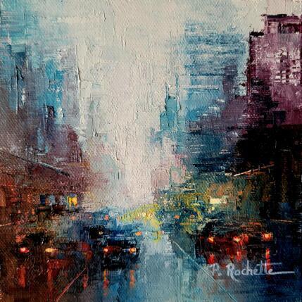 Gemälde Solitudes urbaines von Rochette Patrice | Gemälde Impressionismus Öl Urban